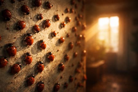 coccinelles-mur-soleil-couleurs-vives