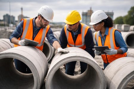 chantier-travailleurs-tuyaux-ciment-structures