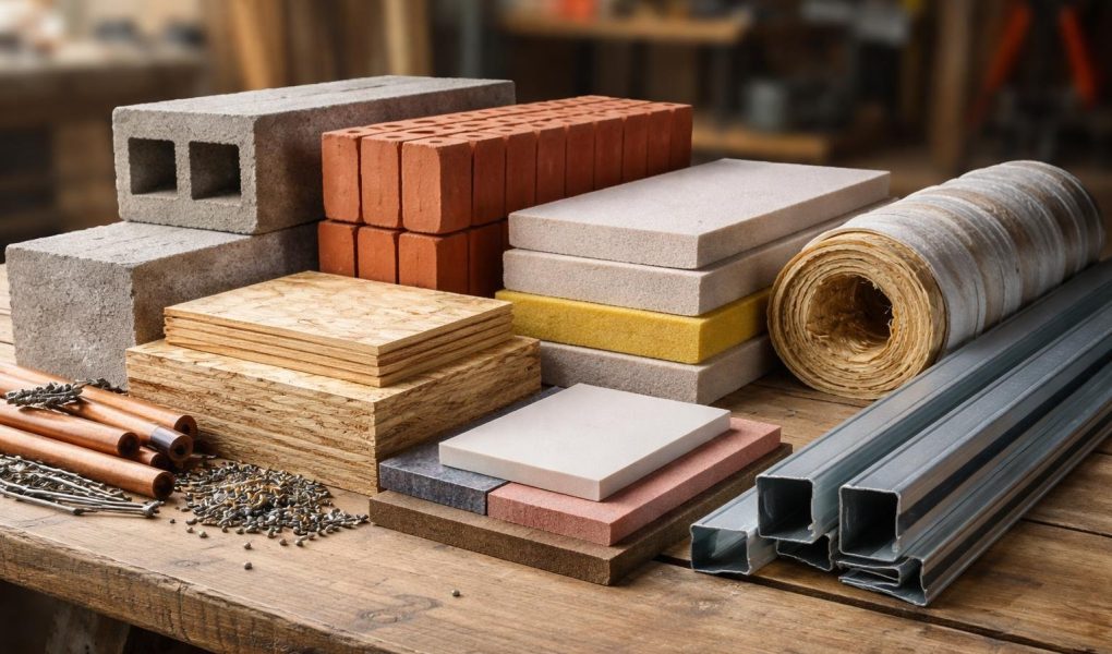 materiaux-construction-table-bois-atelier