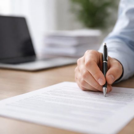 main-stylo-document-bureau-ordinateur