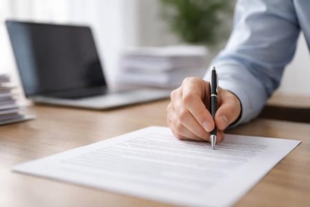 main-stylo-document-bureau-ordinateur