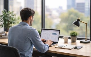 personne-bureau-ordinateur-portable-fenetre