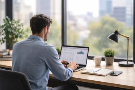 personne-bureau-ordinateur-portable-fenetre
