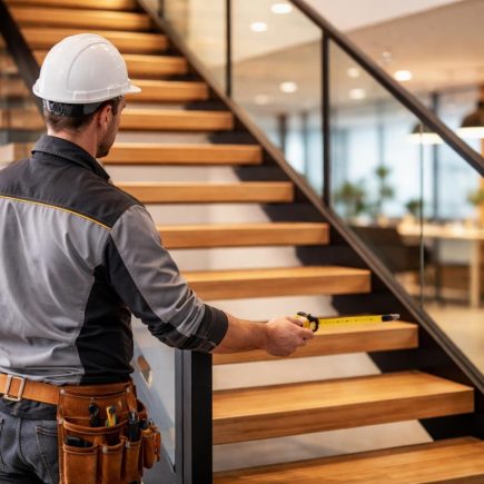 ouvrier-construction-escalier-bois-metal