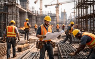 chantier-travailleurs-casques-structures-grues