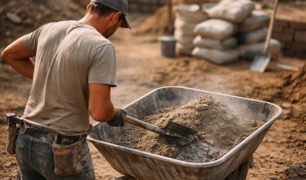 macon-bras-ciment-brouette-chantier