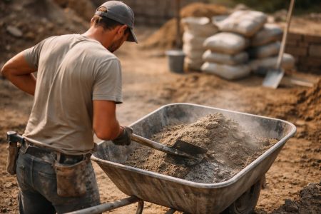 macon-bras-ciment-brouette-chantier
