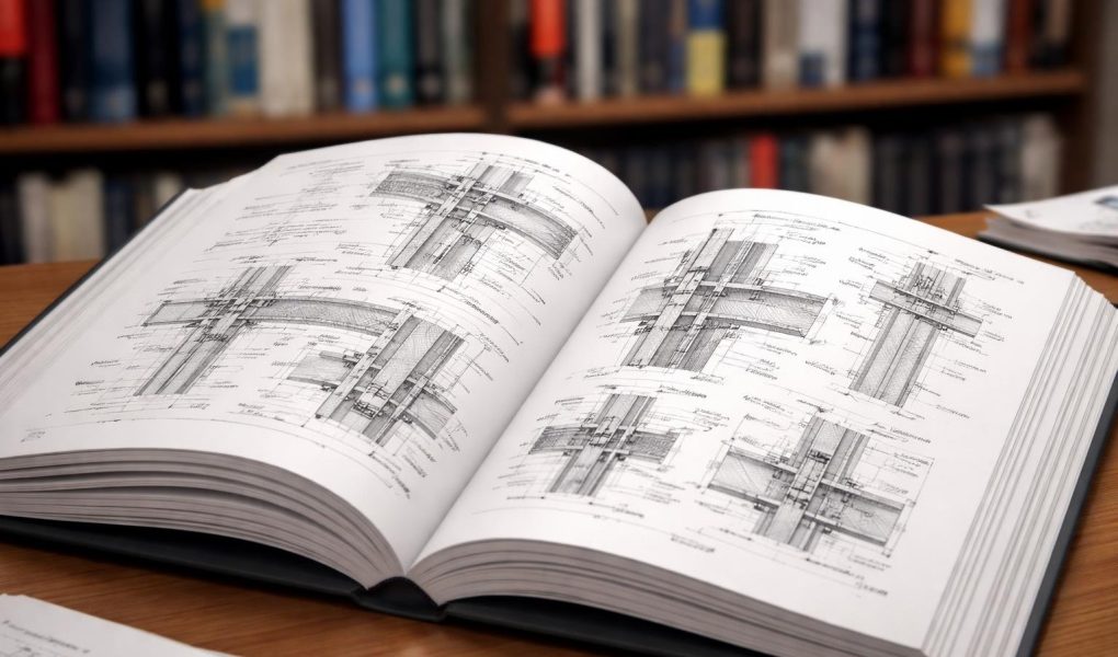 livre-ouvert-schemas-acier-bibliotheque