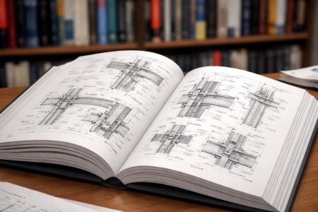 livre-ouvert-schemas-acier-bibliotheque